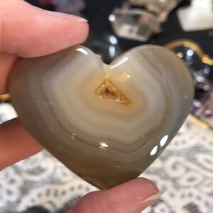 Botswana Agate Heart (1)
